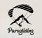 Rakelfix Paragliding Aufkleber Größe/Farbe ANPASSBAR Sticker Autoaufkleber Decal