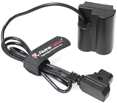 Alvin's Cables Dtap to NP-W235 Dummy Battery Power Cable for Fujifilm XH2S GFX100 II GFX100S GFX50S II X-H2 X-T5 X-T4 X-S20 Camera