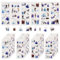 Adesivi Frozen per Bambini 400+ Adesivi 3D, Stickers Bambini 3D Puffy Adesivi per Regali Gratificanti Scrapbooking, Adesivi 3D Adatto per Collezioni Festa a Tema (30 Fogli)