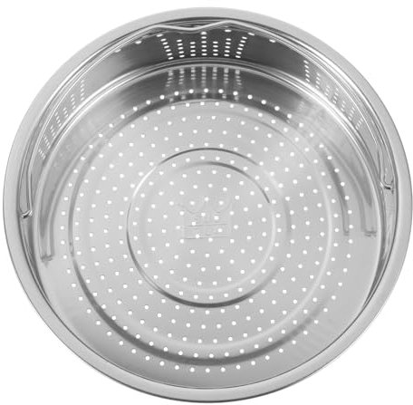Veemoon Bandeja De Vapor Inoxidable De 20 Cm Para Olla Express y - Rejilla y Cesta Para Cocinar Al Vapor - Ideal Para Verduras y Dim Sum