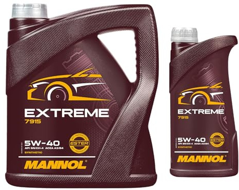 5 Liter Original MANNOL Motoröl Extreme 5W-40 API SN/CF Öl