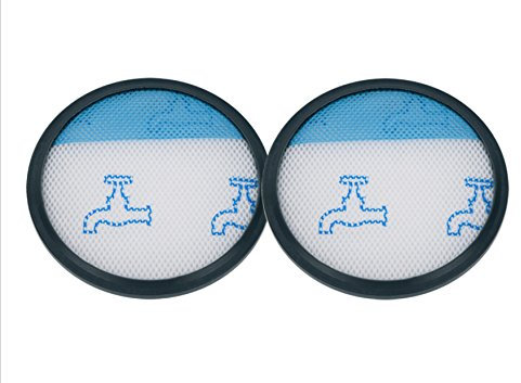 2x ROWENTA FILTRO HEPA ASPIRAPOLVERE COMPACT POWER CYCLONIC RO37. ORIGINALI DIAM. 14 CM