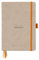 Rhodia 118574C Notizheft Goalbook (DIN A5, 14,8 x 21 cm, Dot, praktisch und trendige, mit festem Deckel, 90g weißes Papier, 120 Blatt) 1 Stück, Beige