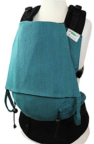 Buzzidil Kleinkind Wandertrage – Kindertrage ab 18 Monate - 5 Jahre - federleicht - Bio Baumwolle - mit Hüftsitz-Funktion Preschooler Kindertragerucksack (Anthony)