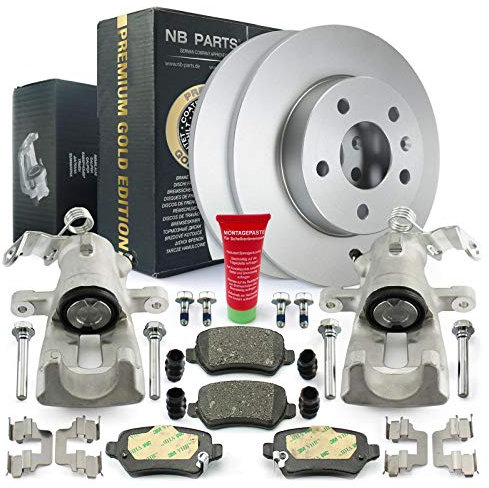 NB PARTS PREMIUM EDITION 10075485 Bremssättel + Bremsbeläge + Bremsscheiben hinten