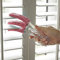 Custom Venetian Blinds with Strings - 50mm Slats - Fine Grain Faux Wood - Made To Measure (Slat Cleaner, Slat Cleaner)