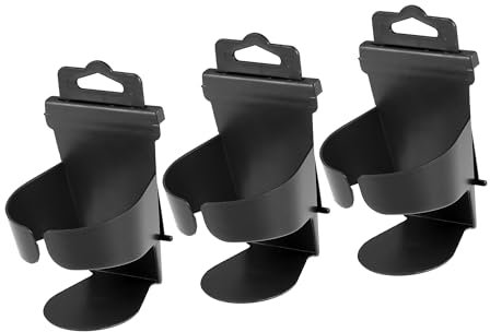 A ABSOPRO Car Cup Holder Stand for Car Door Window Adjustable Hook (Set of 3)