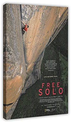 MAHWER Filmplakat / Filmposter mit kostenlosem Solo-Dokumentarfilm, Schlafzimmer, Dekoration, Sport, Landschaft, Büro, Raumdekoration, Geschenk, Rahmen-Stil, 20 x 30 cm