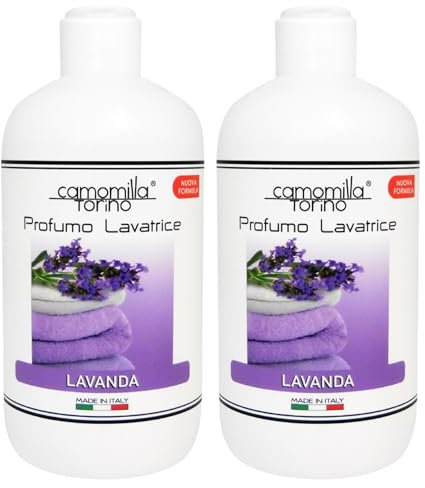 2x Camomilla Torino - Profumo Lavatrice, LAVANDA 500ml