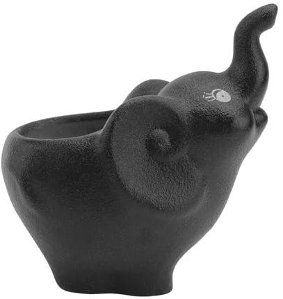 BESPORTBLE 1stück Kreativer Keramischer Blumentopf Im Elefantenstil Für Sukkulenten Und Kleine Pflanzen Für Dekoration Schreibtisch Fensterbank Und Regalen