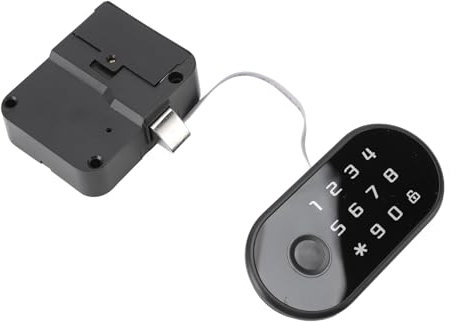 Cerradura Inteligente para Gabinete sin Llave, Cerradura de Cajón con Contraseña de Huella Digital, Cerradura de Seguridad para Niños para Muebles de Oficina en el Hogar