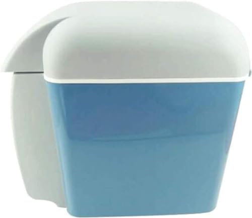 MOOWI Piccolo Frigorifero Frigorifero for Auto Blu Frigorifero Domestico Mini Frigorifero con Alimentazione CC da 7,5 Litri 31x31x17 cm