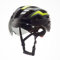 GOOFF Blitz Fahrradhelm mit Visier mit 2 magnetische Visieren und LED-Licht – Leichter Fahrradhelm für Damen und Herren