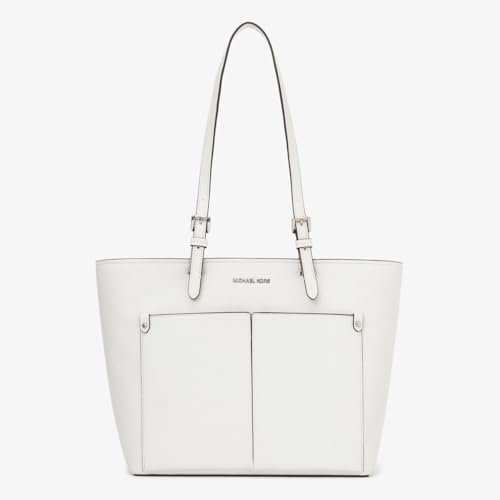 Michael Kors Jet Sest Reisetasche, mittelgroß, mit zwei Taschen, Weiss/opulenter Garten