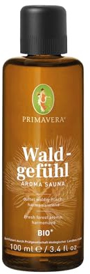 PRIMAVERA Waldgefühl Aroma Sauna bio* 100 ml - Saunaöl, Aromatherapie – waldig-frischer Duft – stärkend – vegan