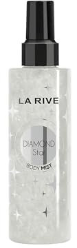 LA RIVE Bodyspray Glitzer Diamond Star Körperspray Body Mist 200 ml Frauen Damen