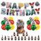 Party Deko Kindergeburtstag Deko Party Deko Geburtstag Luftballons Deko Geburtstag Kuchen Topper Happy Birthday Girlande