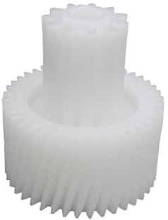 MNUHGYHD 2Pcs Meat Grinder Pinion Parts Screw Coupling Household Mincer Plastic Gear Spare Parts For Moulinex HV6 ADR7 ADR8 HV8 DKA1 DKA2