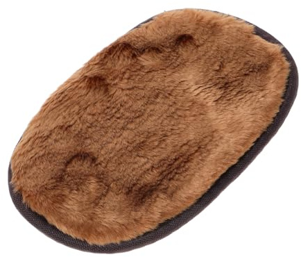 AKOOSY Shoe Polishing Glove with Soft Imitation Wool for Gentle Leather Buffing Portable Cleaning Mitt Protecting Hands Versatile Shoe Care Tool Boots and Car Surfaces