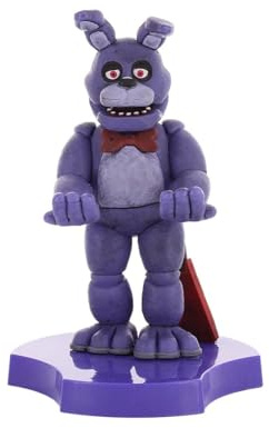 Cableguys Minis Five Nights at Freddy's Bonnie Support Telephone et Socle pour écouteurs - Gamer Accessoire pour Setup Gaming et Chambre, Support Smartphone et Petits appareils, Deco Bureau Gaming
