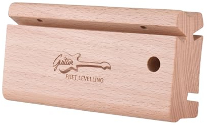 Keenso Tool für Holzmaterial-Gitarren-Bund-Datei, Multi-Winkel-Design, Präzisionsherstellung, Ergonomisches Griff für Gitarrenbass Ukulele Banjo Professionelle Instrumente Wartung, Größe: ca.