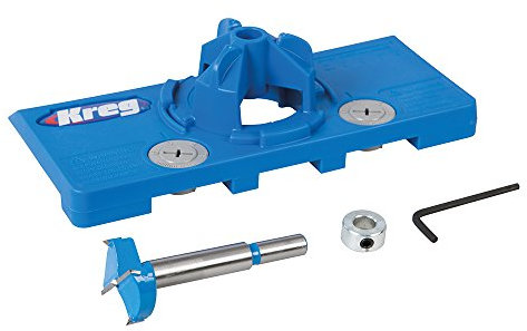 Kreg Bohrschablone für Topfscharniere, 1 Stück, blau, 377224