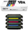 10x Müller Printware kompatibler Toner für HP Laserjet Pro 500 Color MFP M 570 dw DN ersetzt CE400A-03A 507A