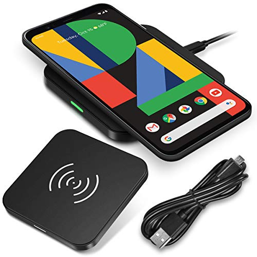QI Wireless Kabellos Ladestation kompatibel für Google Pixel 4 Charger Induktives Universal Schnellladegerät