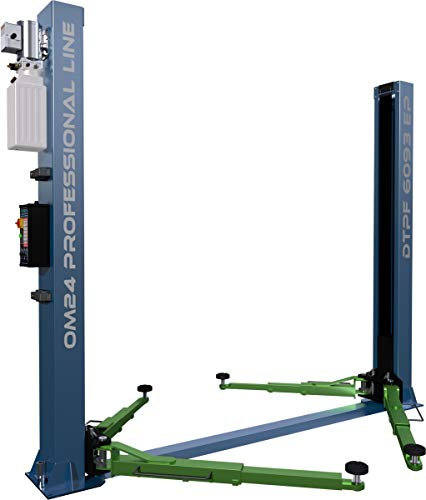 Profi 2-Säulen Hebebühne DTPF 6093 EP 4.0T - 400 Volt - Werkstatt-Ausrüstung - Arbeitsbühne - Wagenheber inkl. 10 Liter Öl - Modell 2021