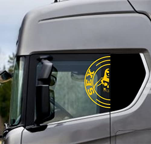 DualColorStampe Adesivi Compatibili con Scania Camion Motivo grifone accessori camion stickers camion COD.D0170(Giallo)