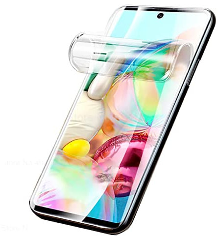 2pcs flexibler vorderer Bildschirmschutz für Samsung Galaxy A70 A705F / A70s 6.7 3D Hydrogel Folie transparentes TPU film Fingerabdruck entsperrt nicht gehärtetes Glas