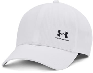 Under Armour Herren M Iso-chill Armourvent Adj, atmungsaktive Kappe aus Stretchgewebe, verstellbare Sport Cap mit Iso-Chill-Schweißband