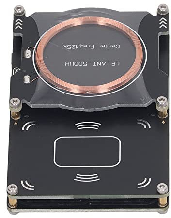 Kartenkopierer, NFC-Kartenleser-Kit, 512 KB Speicher, IC, ID-Karten-Kopierer, Lesegerät, Schreibgerät mit UID-Karten und Schlüsselanhänger für Apartment Gate (1 T5577-Karte, 3 UID-Karten und 1)
