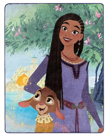 Northwest Disney Wish Silk Touch Überwurfdecke, 116,8 x 152,4 cm, Freundschaft