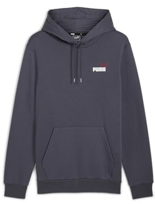 PUMA Herren ESS+ 2 Col Small Logo Hoodie FL Sweat