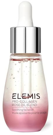 Elemis Pro-Kollagen Rosenölmischung, Beruhigendes Gesichtsöl, Beruhigendes & Nährendes Anti-Aging-Gesichtsöl für Frauen, Beruhigt, Nährt, Glättet Hautpflege, Essentiell für Unterwegs, 15ml
