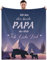 Chicnix Geschenke für Papa, Vatertagsgeschenk für Papa, Kuscheldecke Flauschig Geschenke für Papa von Tochter Sohn, Geburtstagsgeschenk Weihnachten Bester Papa Geschenke Flanelldecke 130x150cm
