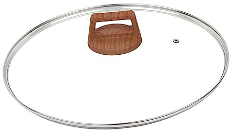 Cabilock Tapa De Vidrio Para Olla Reforzada Anti-goteo Ideal Para Cocina y Mantenimiento De Frescura