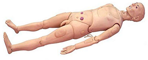dmartN Demonstrationspuppe, lebensgroße männliche und weibliche Krankenpflegepuppe, menschliches anatomisches Modell für die medizinische Krankenpflegeausbildung