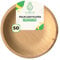 U'reca Organics Eco-Friendly Areca Palm Leaf Round Plates | 5 - Pack of 50 | Perfect for Small-Sized Meals, Breakfast Bowls & Light Lunches | Biodegradable, Sturdy, Plastic-Free