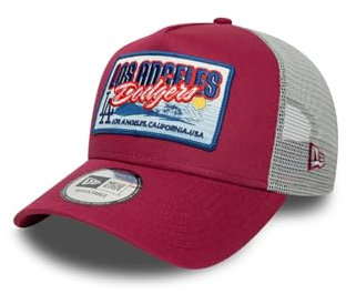 New Era A-Frame Trucker Cap - MLB Patch Los Angeles Dodgers