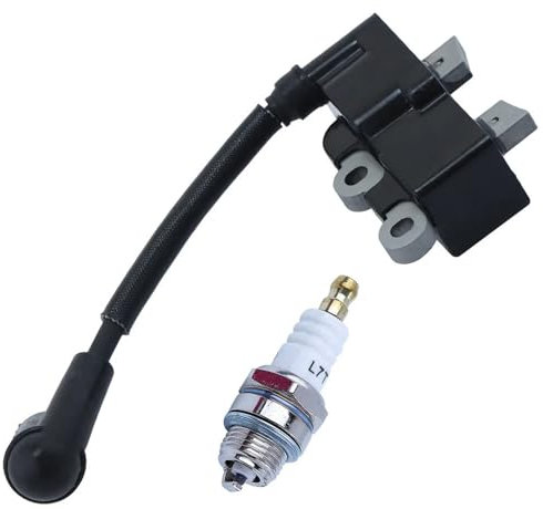 LALAL Bobina di accensione for Ryobi RY251PH RY252CS RY253SS RY254BC 25cc 25.4cc Candela for tagliaerba