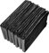 Sac poubelle50 pièces grand sac poubelle en plastique épaissi sacs à ordures simples for hôtel village (noir, 50X60)-noir-60X50Cm