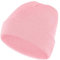 Wanme Bonnet pour Homme et Femme, Classics Basic Bonnet Hiver Extensible en Tricot, Chaud et Confortable, Rose
