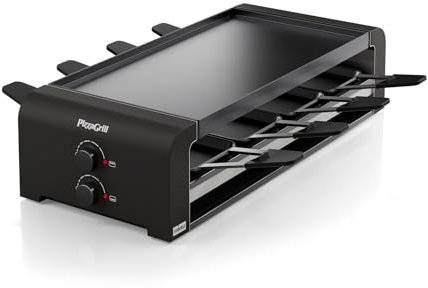 Stöckli Raclette PizzaGrill 8 Black