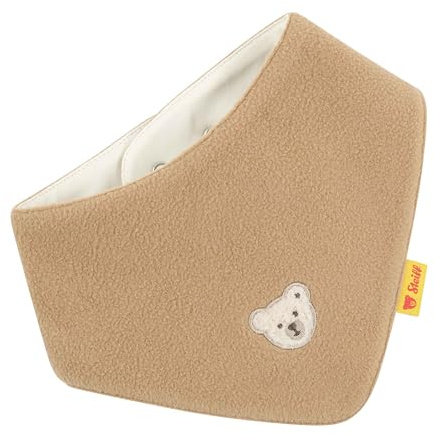 Steiff Halstuch One Size burro, Baby-Halstuch, Halsbedeckung für Babys, weich und bequem, Halsschutz, waschmaschinenfest