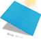 Toldo Vela Rectangular 3 x 3.4 m HDPE Transpirable Prevención Rayos UV Toldo Parasol Lona Protector Solar Sombra con Ojales para Terraza Balcon Patio, Azul Cielo