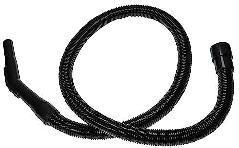 vhbw Tuyau flexible compatible avec Rowenta RB70, RB60A, RB61A, RB720, RB809, RB800 aspirateurs - 1,8 m, poignée, avec raccord circulaire 32 mm