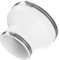 HG Power 150mm to 100mm Ducting Reducer with Two Clamps Duct Adaptor for Tumble Dryer Vent Hose, Connect Round Duct Ventilation Extractor Fan