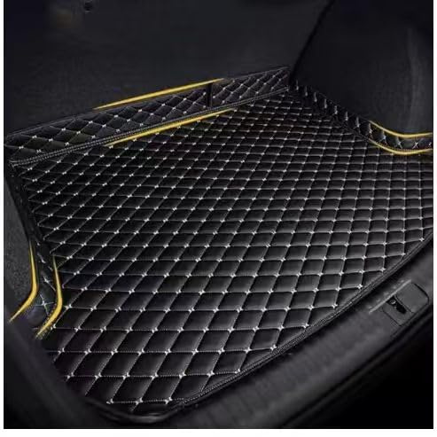 HYLLYP Tappetino Protettivo per Bagagliaio Auto per Cupra Terramar 2024 2025, Tappetino in Gomma Anti-Scivolo e Impermeabile - Resistente alle Macchie,Black